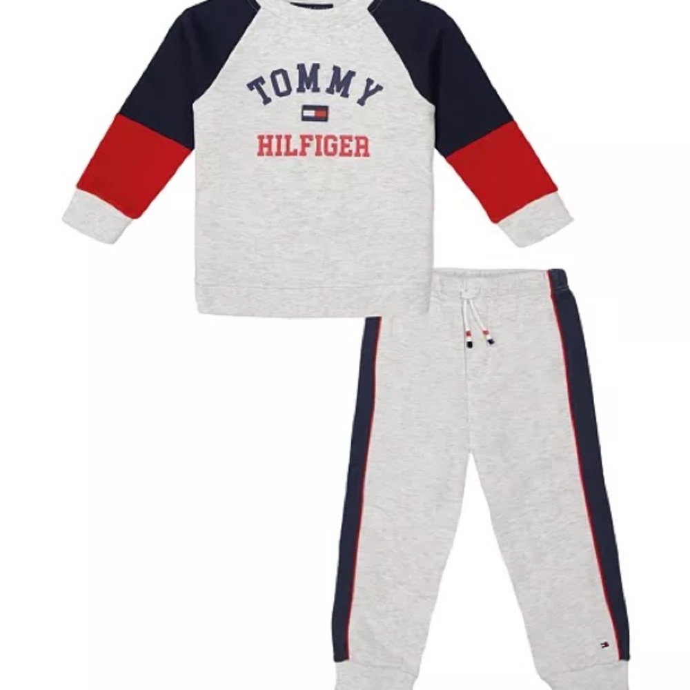 Tommy Hilfiger
Toddler Boy Heather Colorblock Fleece Sweatsuit